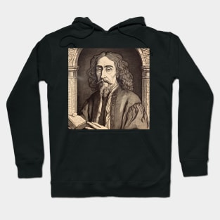 Baruch Spinoza drawing Hoodie